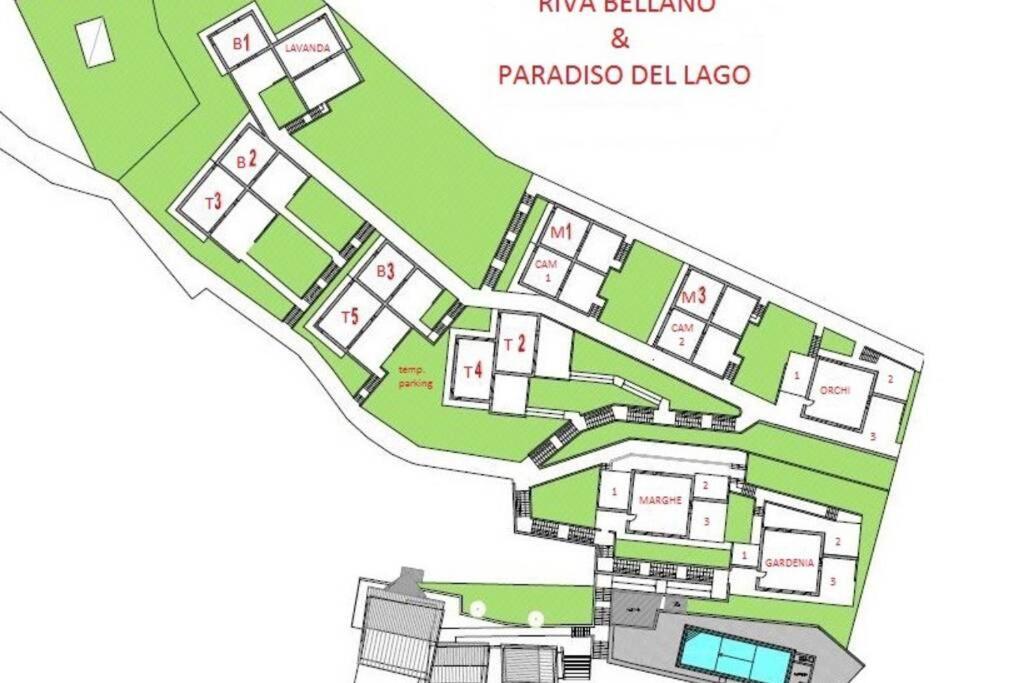 Terrazze Di Costa - Gardegna 3 Villa Bellano Bagian luar foto